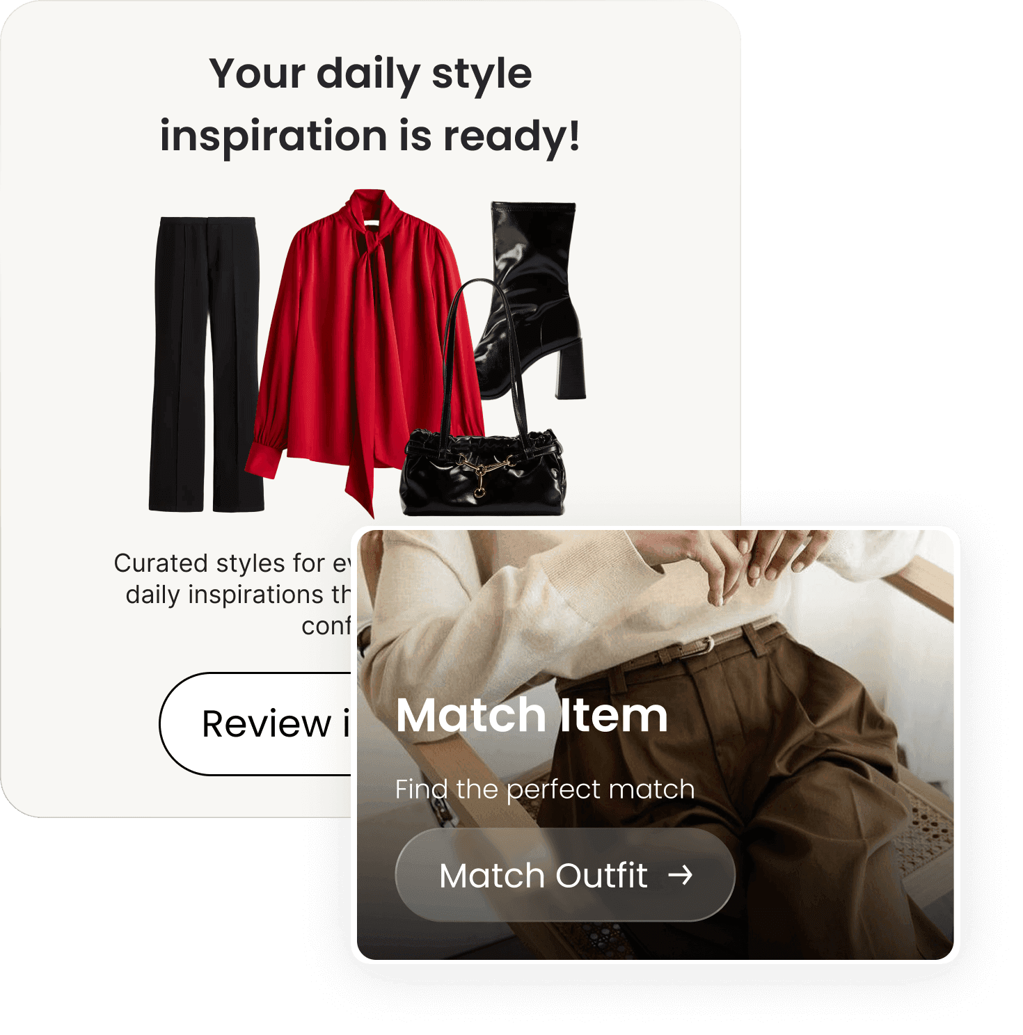 Step 2: personalized style report